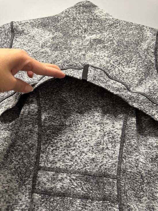 Lululemon Define Jacket Luon Speckled Gray Heathered Black 11