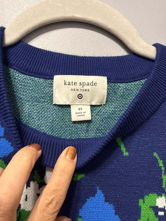 Kate Spade New York x Target Mixed Floral Short Sleeve Sweater 3