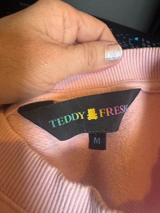 π Teddy Fresh Pink Teddy Bear Crewneck Sweatshirt | Size π§Έ 6