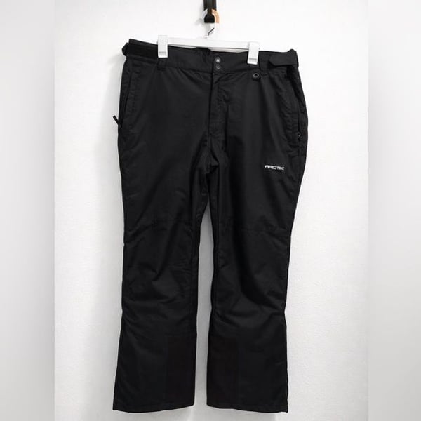 Arctix Men’s Black Insulated Snow Pants – Size XL Short​