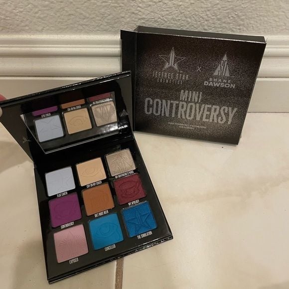 NIB JEFFREE Star Cosmetics Mini Controversy Palette Eyeshadow women’s make up 1