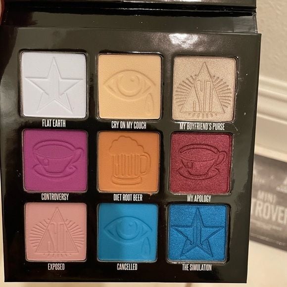 NIB JEFFREE Star Cosmetics Mini Controversy Palette Eyeshadow women’s make up 2