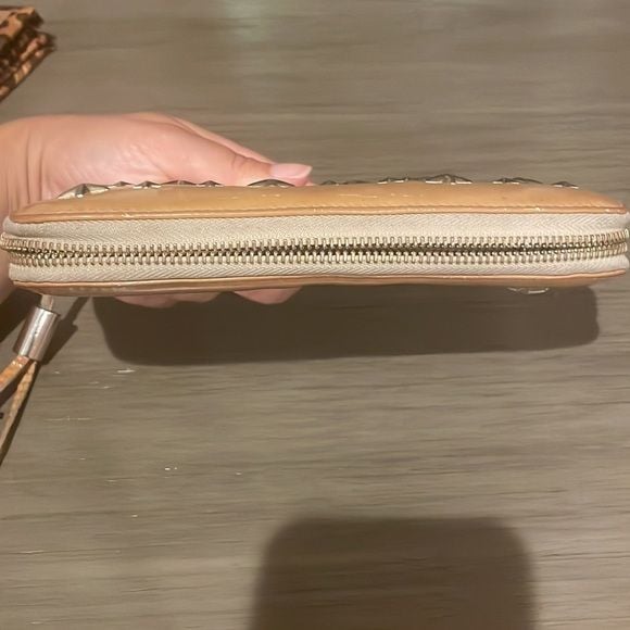 JIMMY CHOO ZIPPY WALLET STAR STUDS STUDDED​​​​​​​​ 10