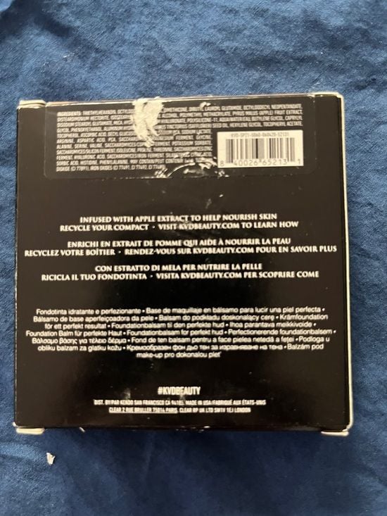 KVD Good Apple Skin-Perfecting Foundation Balm - Brown Shade 4