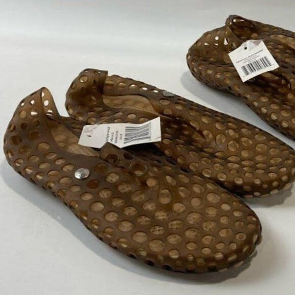 JPDorta Unisex Egyptian Style Filip Flop Sandals, Brown USW 8.5 USM 6