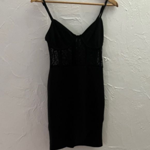 Forever 21 Black Lace Chemise 1