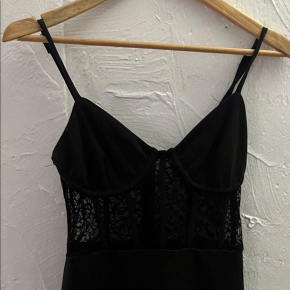 Forever 21 Black Lace Chemise 2