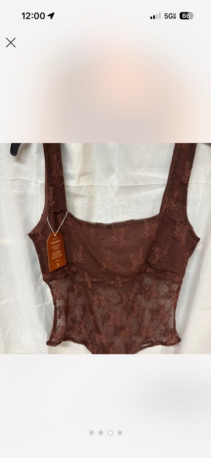 Brown lace bodysuit 3