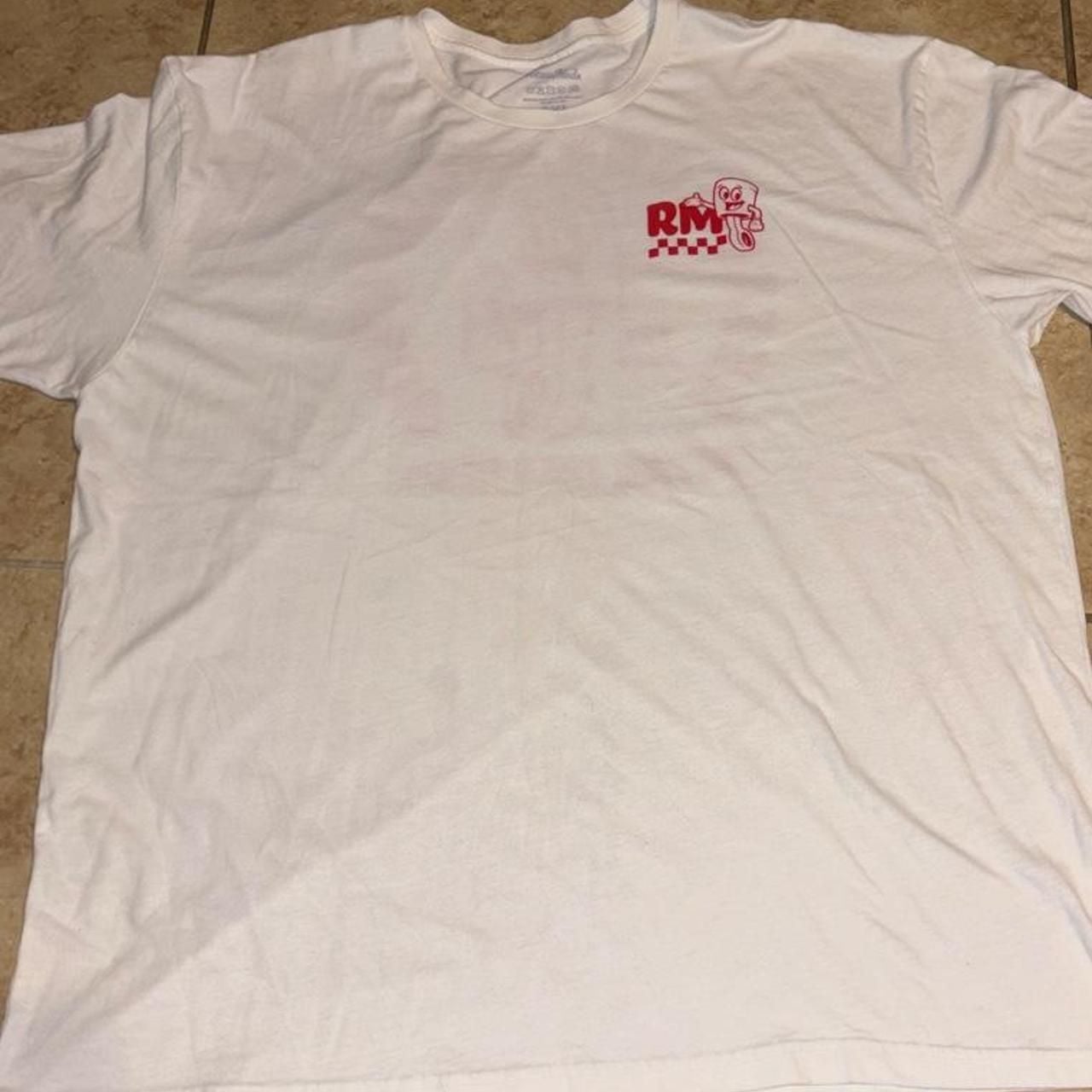 Restomods Speed Shop Graphic T-Shirt White Red 3
