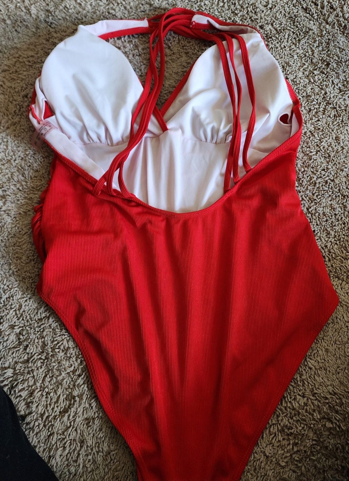Red Women 2XL Swimwear 3