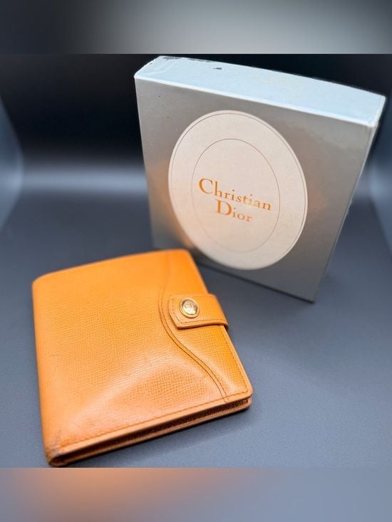 Vintage Christian Dior Leather Wallet 1