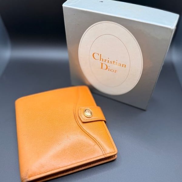 Vintage Christian Dior Leather Wallet