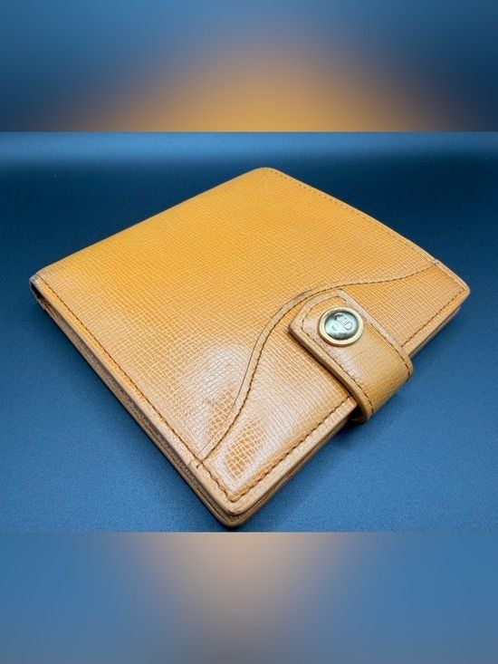Vintage Christian Dior Leather Wallet 2