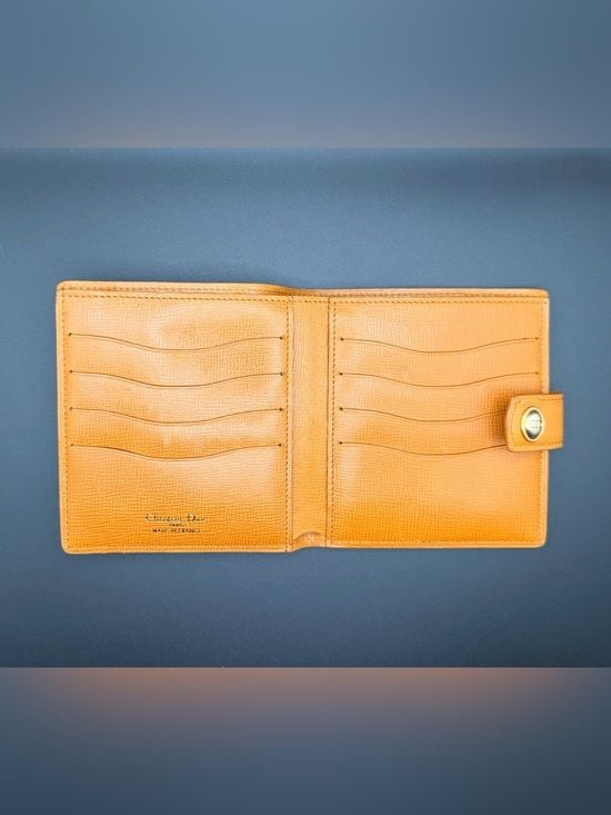 Vintage Christian Dior Leather Wallet 5