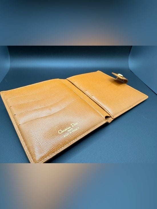 Vintage Christian Dior Leather Wallet 6
