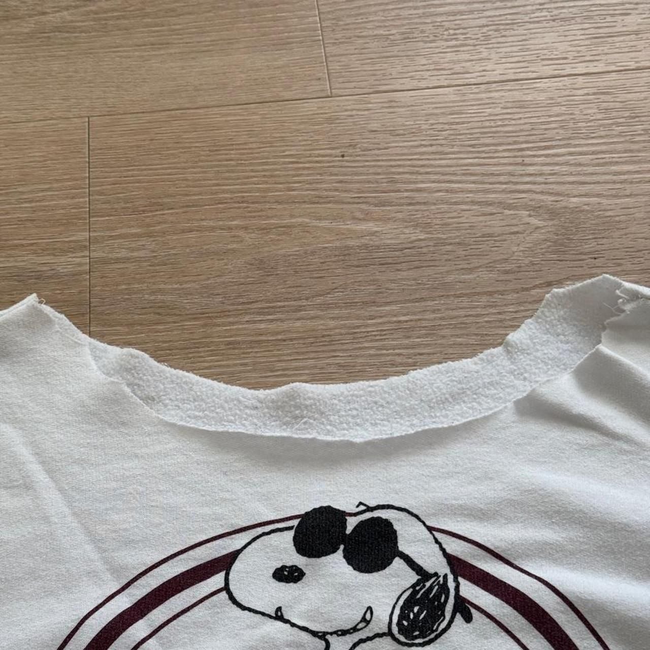 Peanuts Snoopy Athletic Dept. Graphic Chenille Crewneck Sweatshirt 6