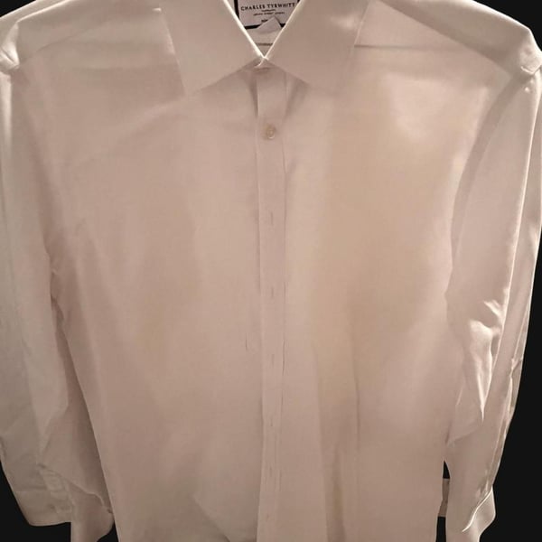 Charles Tyrwhitt Extra Slim Fit Non-Iron White Dress Shirt