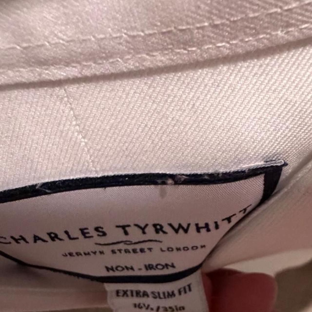 Charles Tyrwhitt Extra Slim Fit Non-Iron White Dress Shirt 3