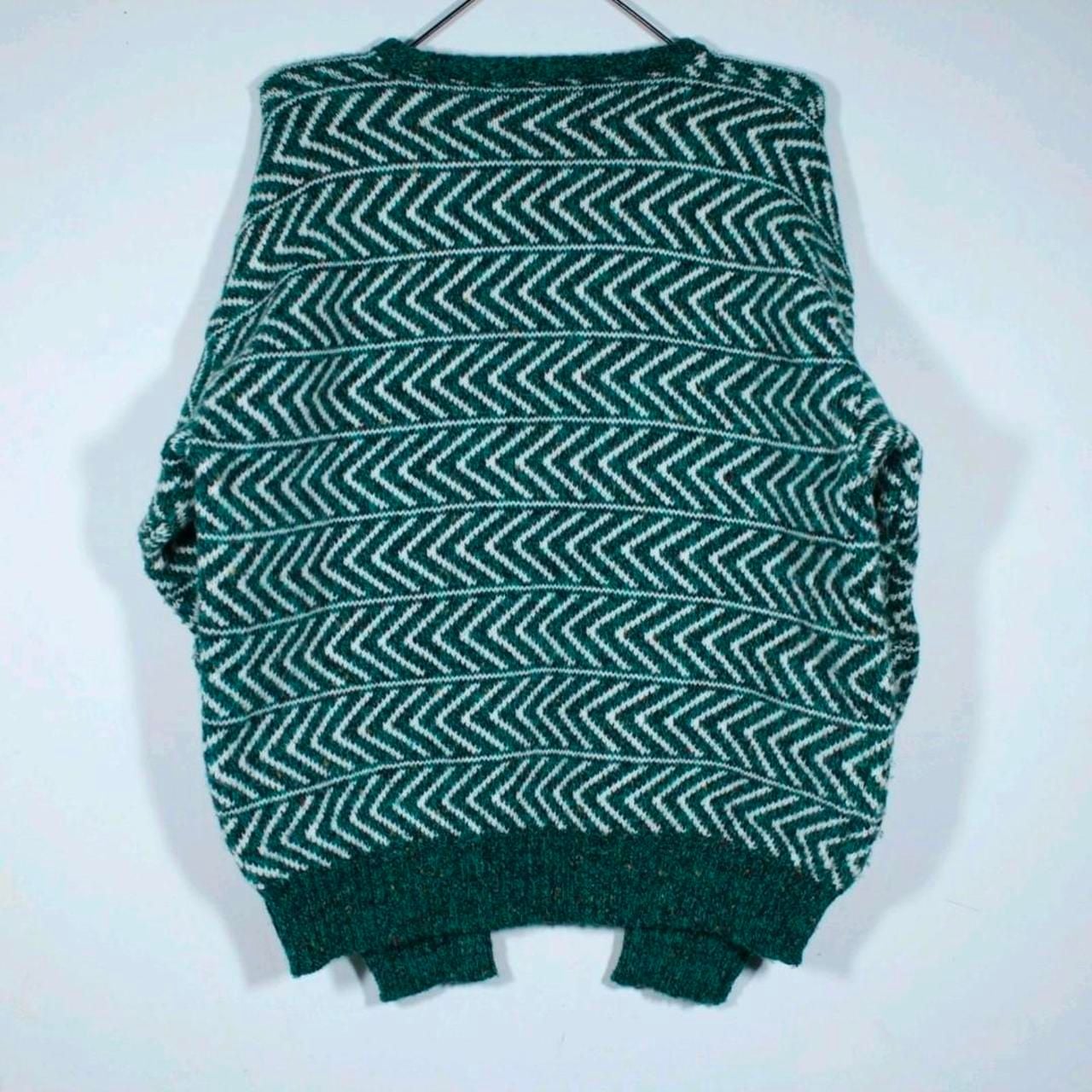 Vintage Bandit Urban Chevron Knit Sweater XL 3