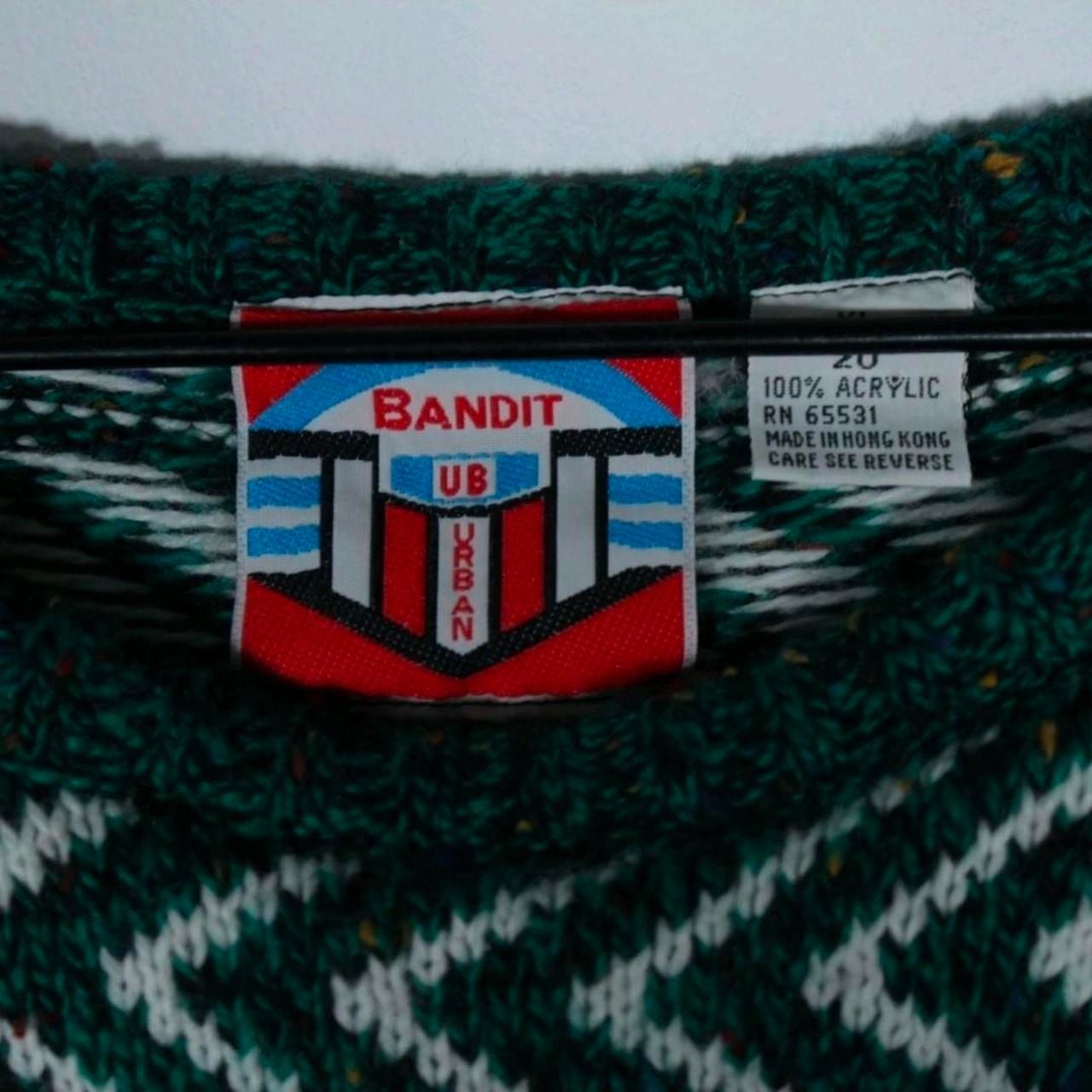 Vintage Bandit Urban Chevron Knit Sweater XL 5