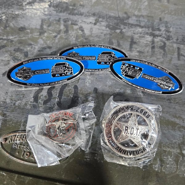 Harley-Davidson and Republic of Texas Biker Pin Collection