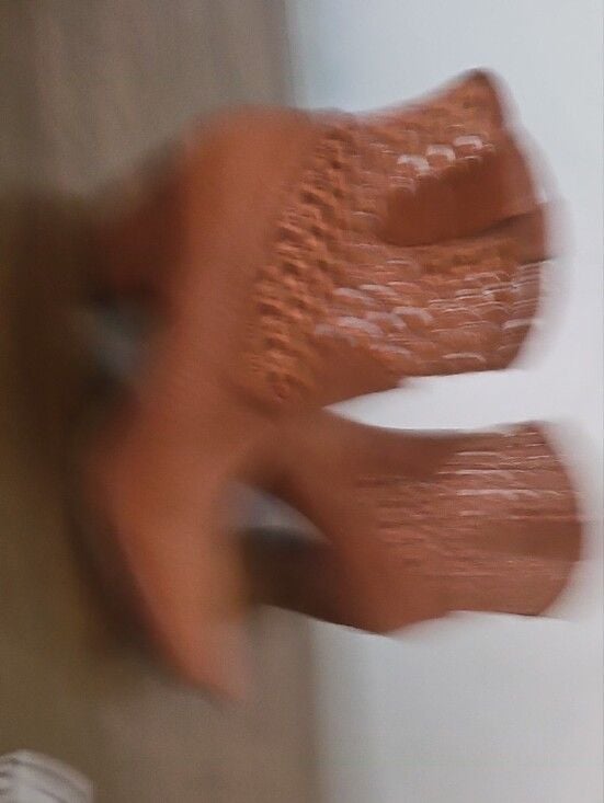Coconuts by Matisse Woven Western Ankle Boots in Tan 155 7