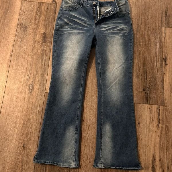 Women’s Distressed Boot Cut Jeans