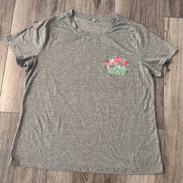 Women’s T Shirt Sun Salt Sand