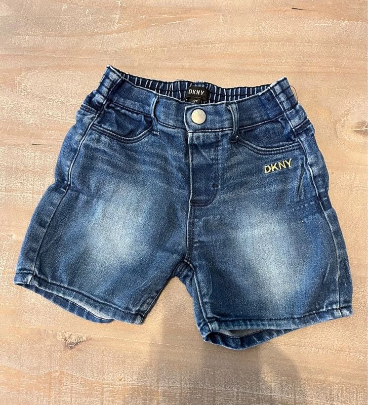Girls DKNY Denim Shorts 2