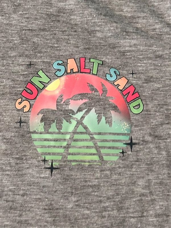 Women’s T Shirt Sun Salt Sand 2