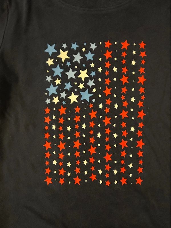 Adorable Girls Fourth Of July T Shirt 3