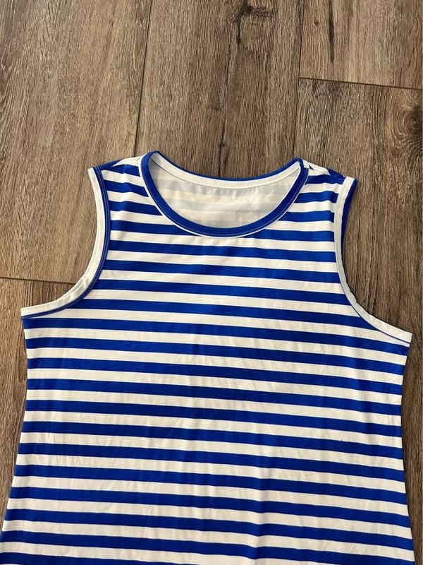Women’s Horizontal Striped Summer Dress 3