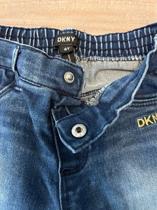 Girls DKNY Denim Shorts 4