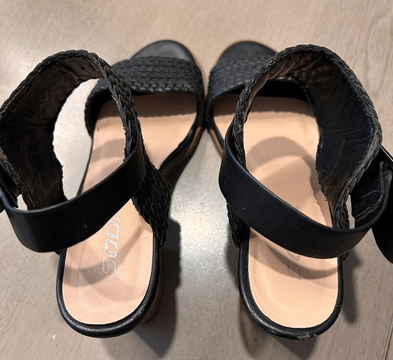 Women’s Soda Brand Open Toed 3 Inch Heel Sandals 8