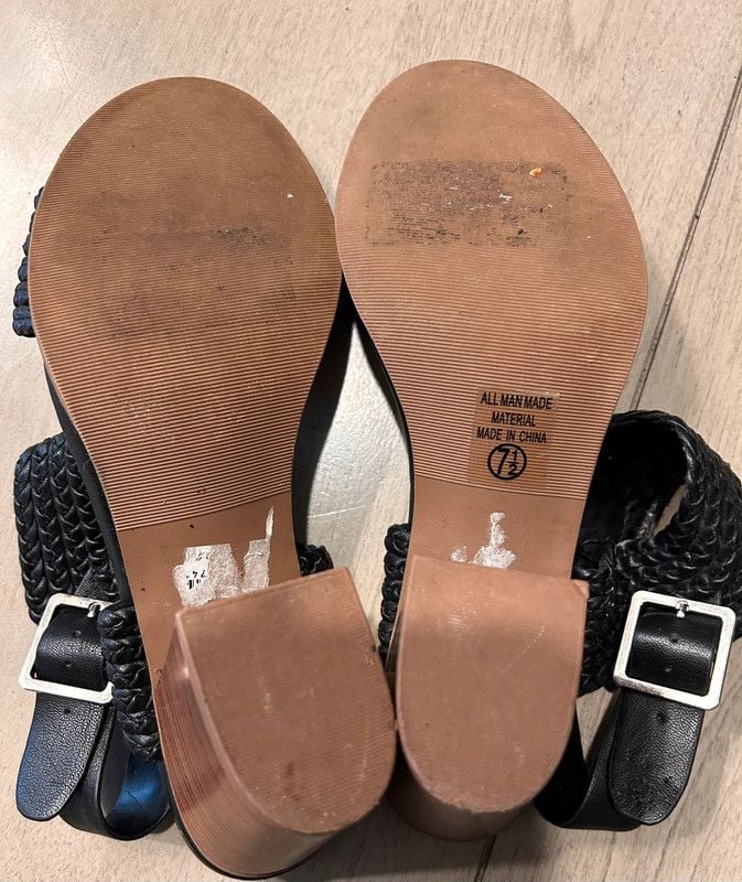 Women’s Soda Brand Open Toed 3 Inch Heel Sandals 10