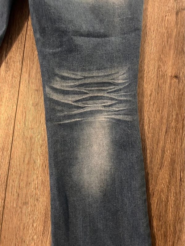 Women’s Distressed Boot Cut Jeans 10