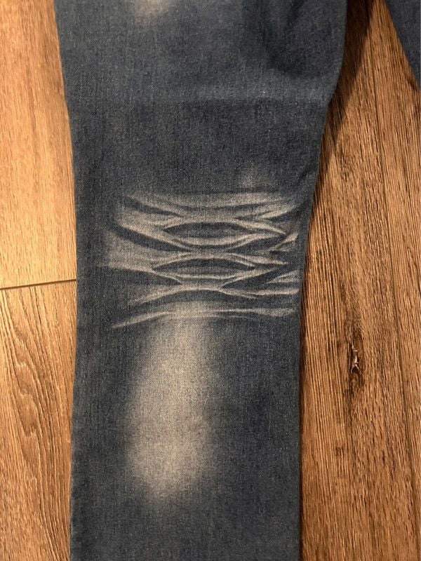 Women’s Distressed Boot Cut Jeans 11