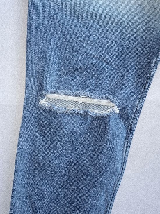 Hollister Light Wash Ultra High-Rise Ombre Straight Jeans 11R W30 L27 7