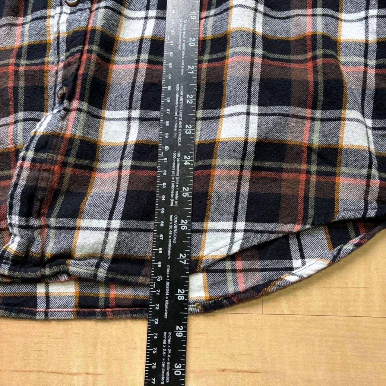 Chaps Est. 1978 Brushed Flannel Plaid Shirt Large 5