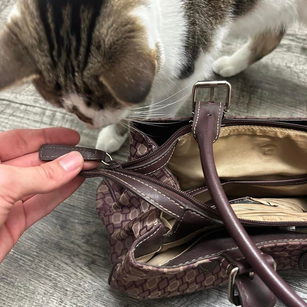 Nine West Geometric Pattern Shoulder Bag 4
