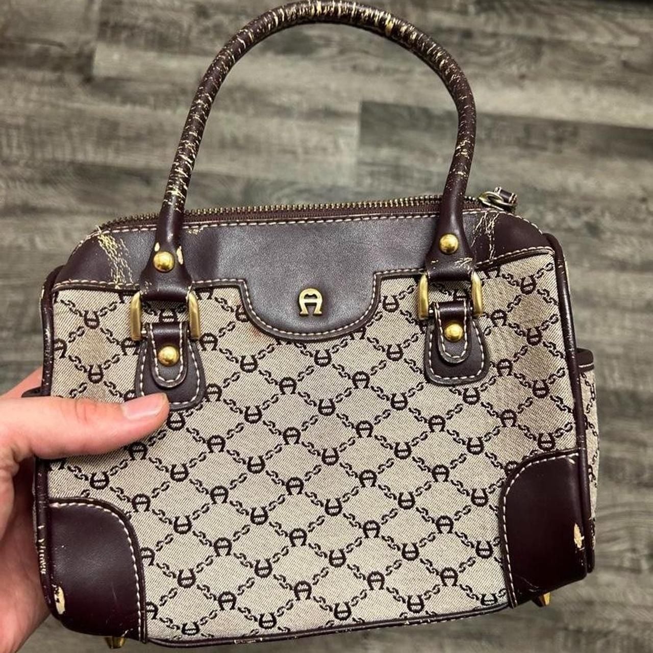 Etienne Aigner Logo Pattern Handbag 2