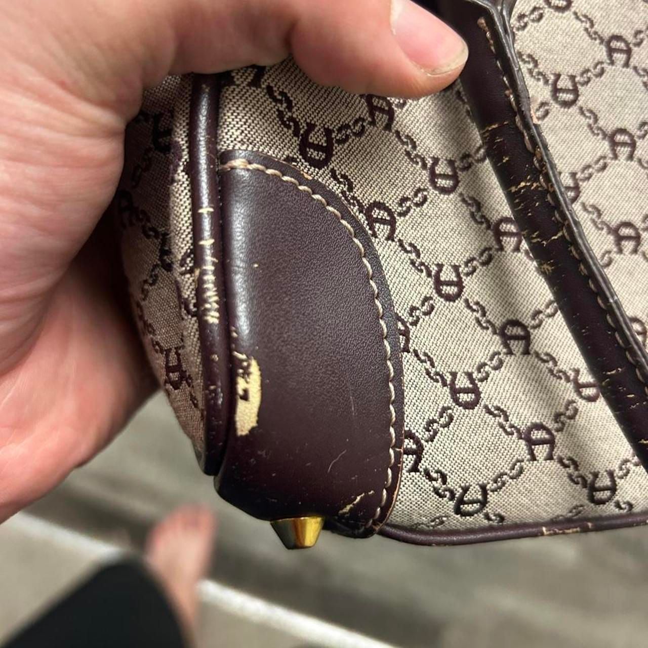 Etienne Aigner Logo Pattern Handbag 4