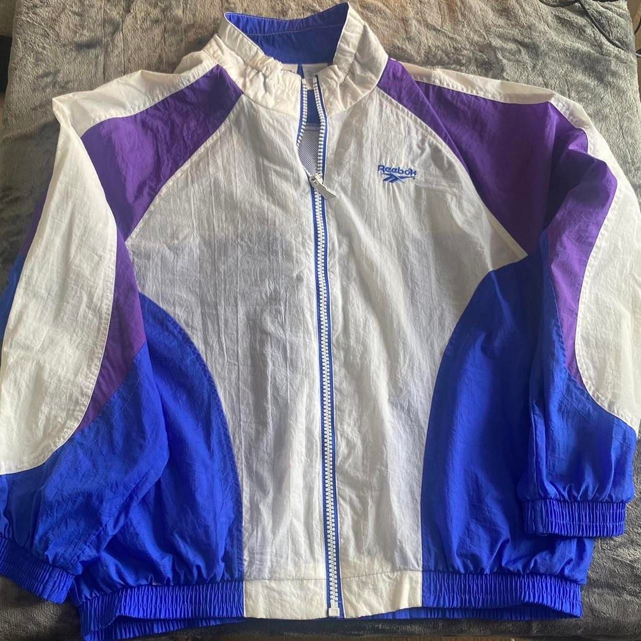 Vintage Reebok Windbreaker Track Suit Jacket and Pants Set 2