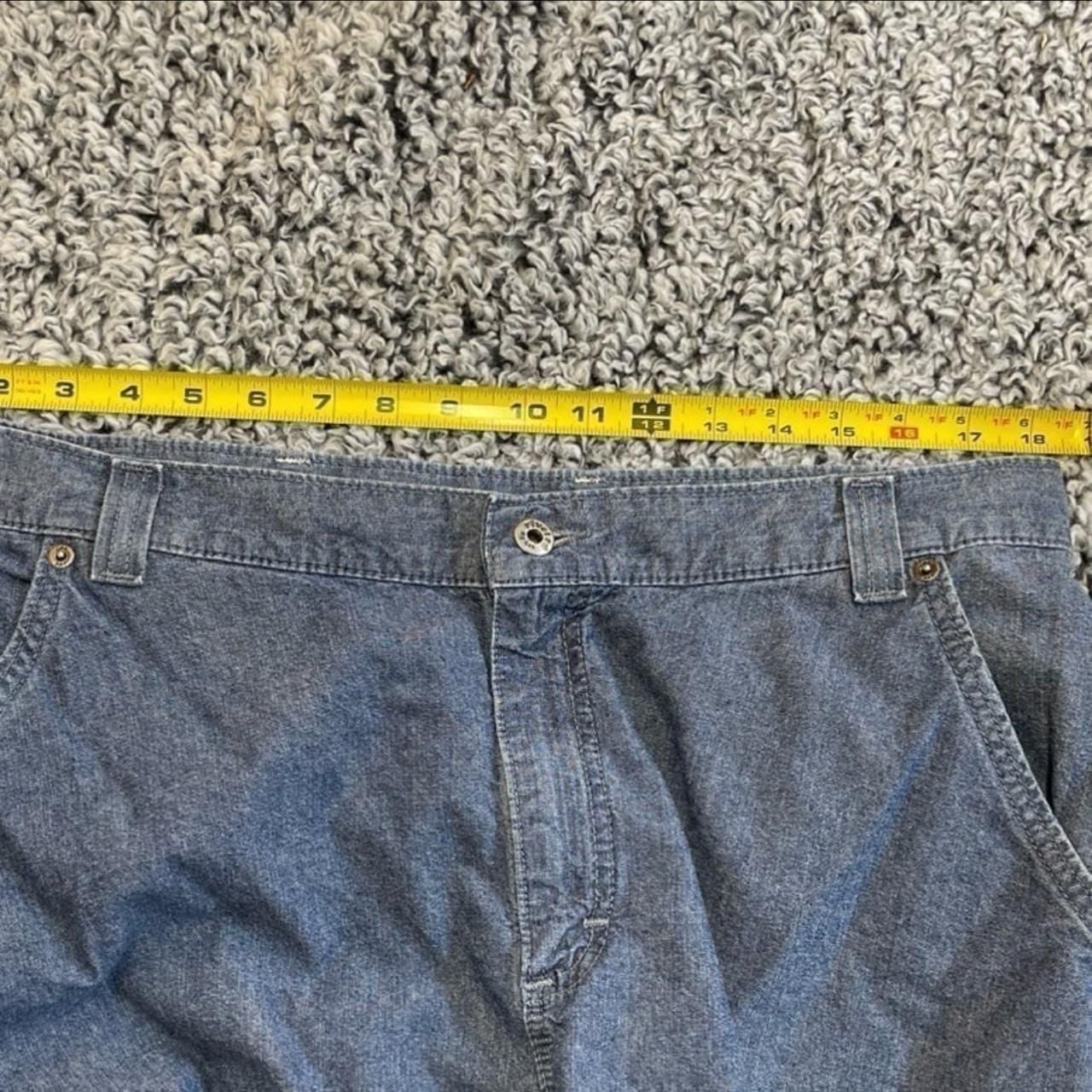 Vintage Riveted by Lee Baggy Denim Carpenter Pants Size 18 8