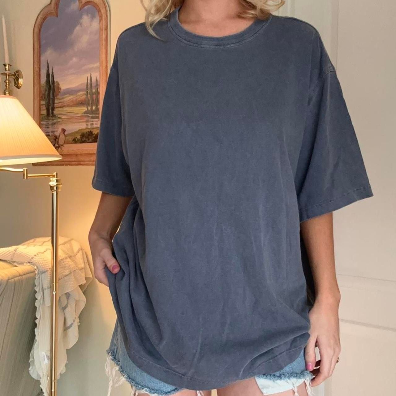 Vineyard Vines Oversized Cotton T-Shirt Blue XL 3