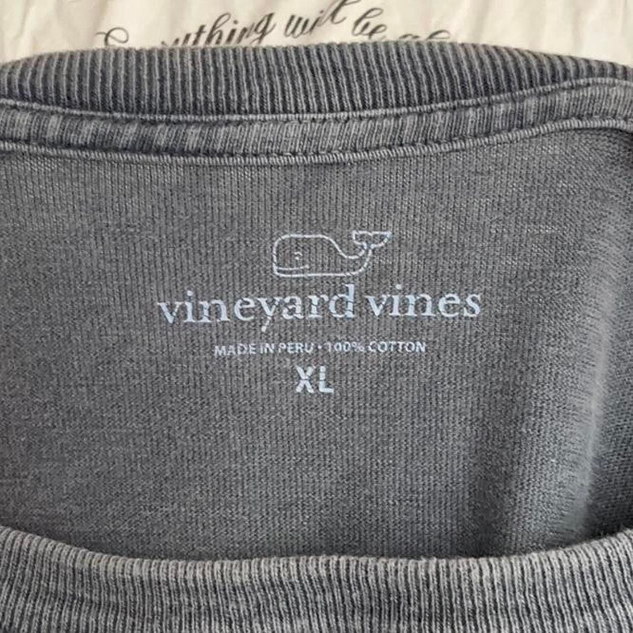 Vineyard Vines Oversized Cotton T-Shirt Blue XL 7