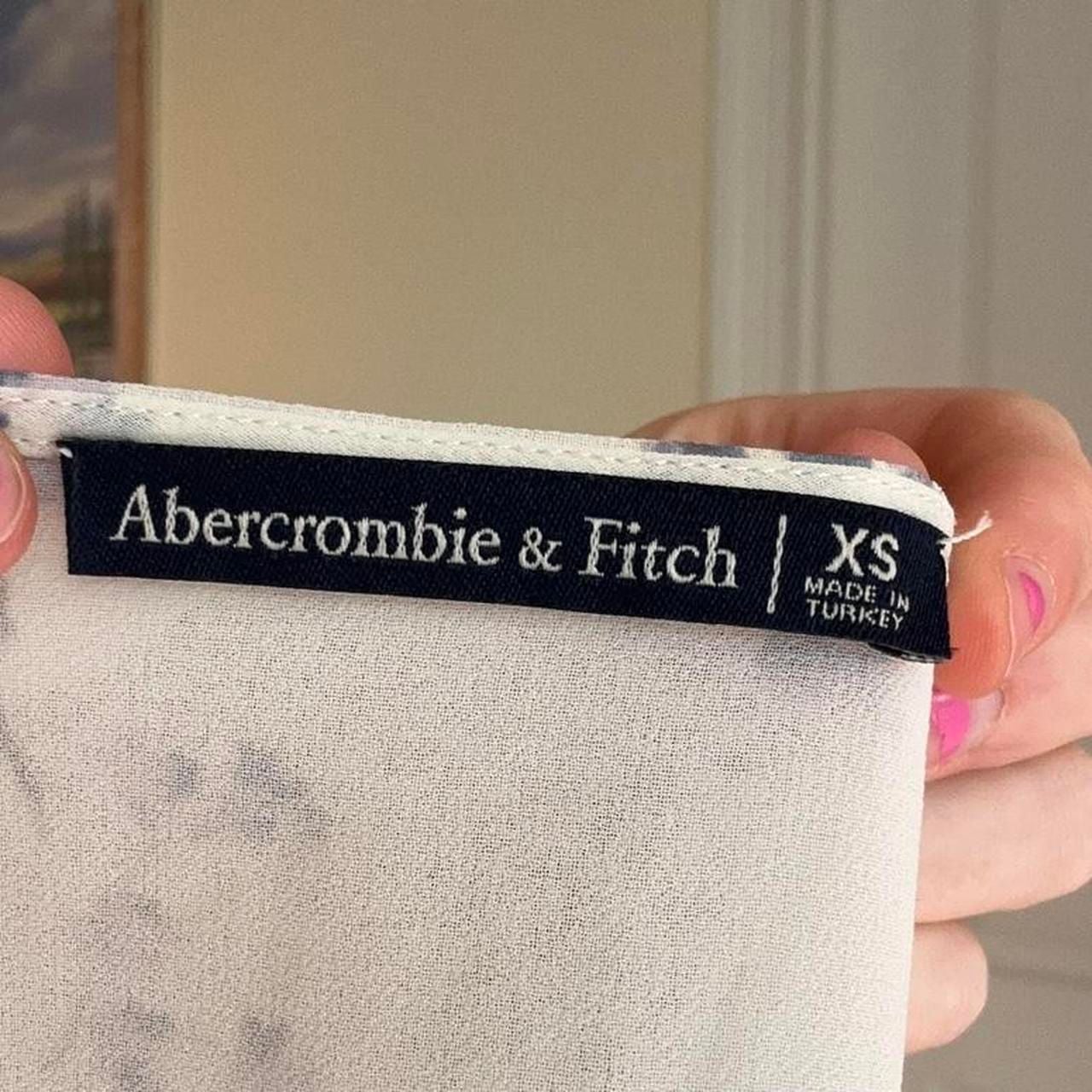 Abercrombie & Fitch Floral Wrap Peplum Blouse 6