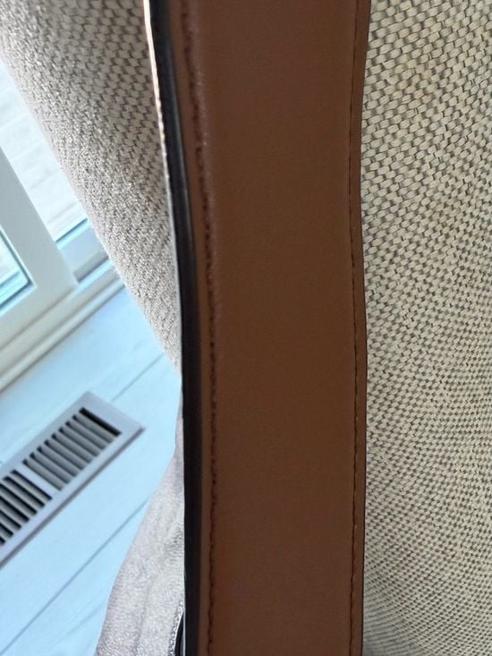 Michael Kors Brown Saffiano Leather Shoulder Tote Bag Large MK Purse 16