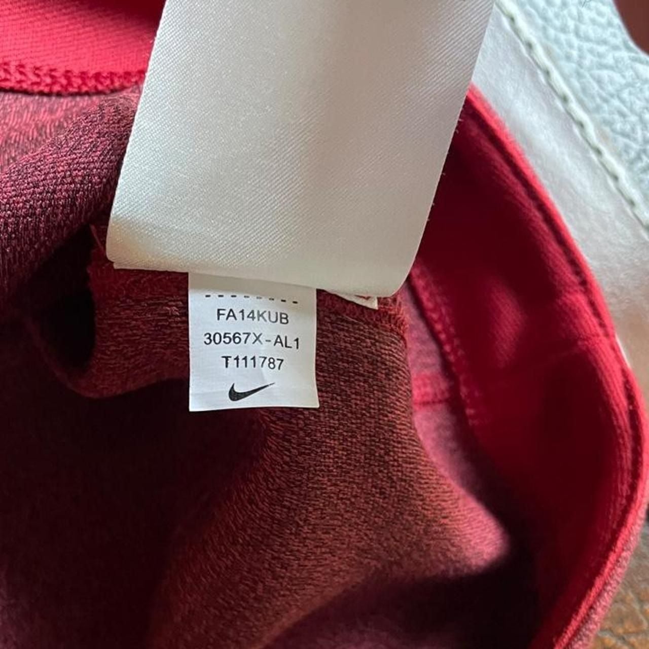 Nike Alabama Crimson Tide Sweater Mens Large Dri-Fit Quarter Zip 8