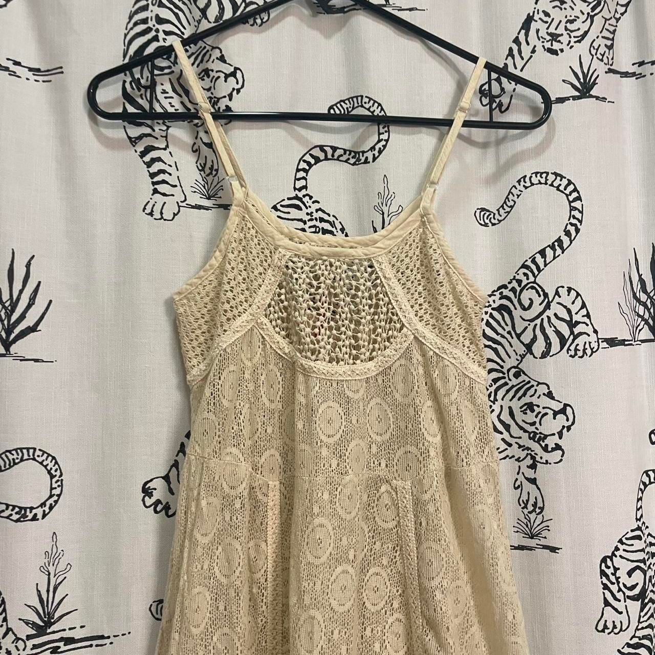 Raga Crochet Maxi Dress Tan 8